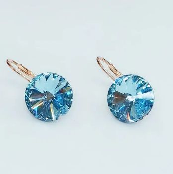 Crystal Earrings Female Temperament Korean Personality Versatile Simple Earrings - Longyuan (Guangzhou) Industrial Development Co., Ltd. - China