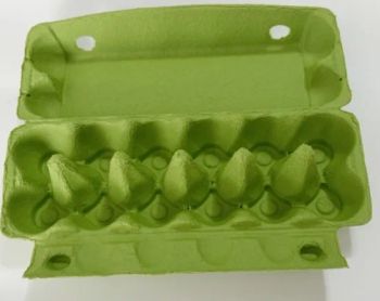 Colored Paper Pulp 12 Cells Egg Packaging Tray Egg Box Egg Carton - Qingdao Panghua Commercial Co., Ltd - China