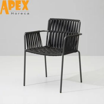 Restaurant Garden Bistro Beach Camping Aluminum Furniture Waterproof Dining Chair - Apex Horeca Co., Limited - China