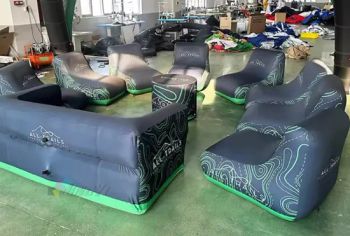 Custom Logo Air Lounge Furniture Inflatable Seating Outdoor Sports Event Venues Advertising Table and Chairs Branding Air Sofa - Hefei Jingyi Image Printing Co., Ltd. - China
