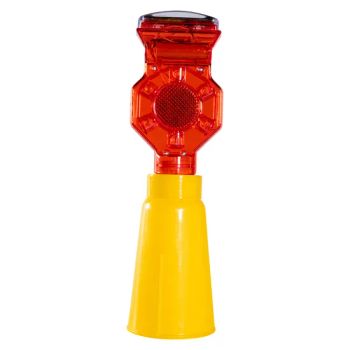 Roadlock Long Life High Quality Barricade Traffic Light Sign Road Safety Flashing Solar Powered Rechargeable Lantern Handle Warning Light - Xiamen Bright Import and Export Co., Ltd. - China