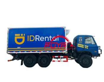 New Dongfeng 6X6 10ton 12ton Frozen Chicken Fish Meat Cargo Van Refrigerated Trucks - Hubei Fuya Vehicle Co., Ltd. - China