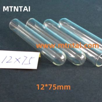 Lab Glass Test Tubes with Round Bottom Without Rim Usage Reaction Capacity 0.5ml Type Test Tubes Trademark MTNTAI Tube Length - Rizhao Donggang Mtntai Industry and Trade Co., Ltd. - China