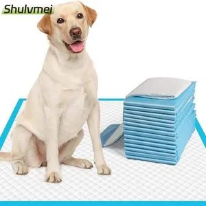 Large Bulk Disposable Dog Pet PEE Pads Extra Thick Leak-Proof Puppy Training Pads Pet Products - Fujian Shulumei Sanitary Products Co., Ltd - China