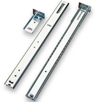 Foshan Fusaier Kitchen Cabinet Hardware Drawer Telescopic Slide Rails Ball Bearing Drawer Sliders with Mounting Brackets - FOSHAN FUSAIER METAL PRODUCTS CO., LTD. - China