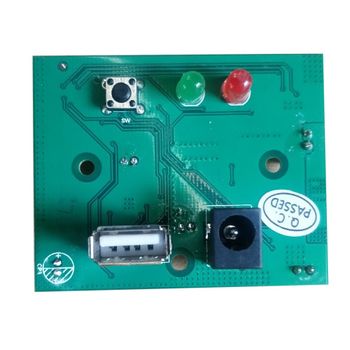 Double Sides Solar Lantern PC Board Shape Sqaure Humidity 98% Thickness 5-10mm Layer Count Double Work Temperature 25-65 Degree - Trio Vision - India
