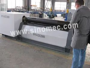W11-16X2500 Metal Bending Machine / Rolling Machine / 3 Roll Machine - Anhui Sinomec Machine Tool Co., Ltd. - China