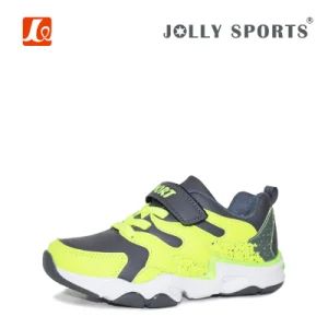 Footwear Sports Running Sneaker Shoes for Children Stock Not MOQ 600 Pairs Material Fabric Trademark JOLLY Type Kids - FUJIAN JOLLY SPORTS LIMITED - China