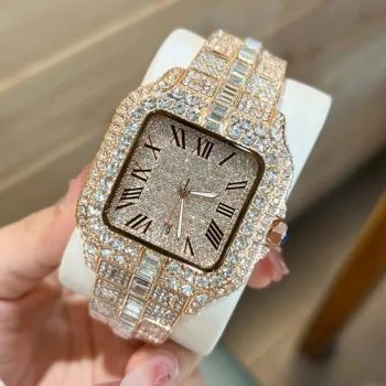 High Quality Moissanite Men Wrist Watches 2025 New Hot Brand Men′ S Mechanical Diamond Watches Fashion Trend Watches - Rumeixin E-Commerce Co., Ltd., Qianshan City - China