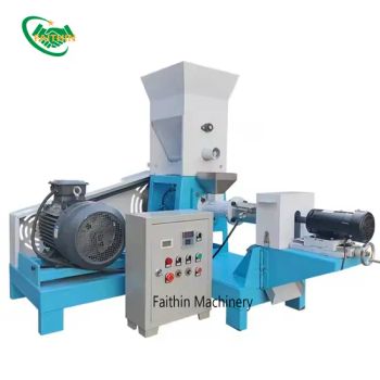Large Capacity Pet Food Processing Machines Pet Food Machine Floating Pellet Making Machine for Sale - Zhengzhou Faithin Machinery Equipment Co., Ltd - China