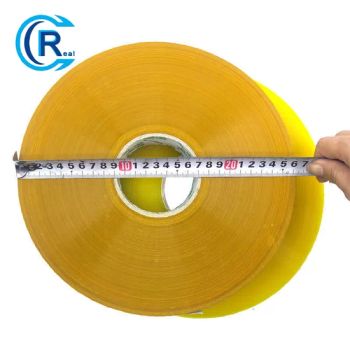 1000m 1000y Dark Yellow Clear Transparent Yellowish Machinery Machine Length Carton Sealing Packing Tapes - Shandong Chengrui Packaging Co., Ltd - China