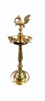 Brass Handicrafts Theme Religious Finish Polished Placement Table Top Craft Technique Handmade Craft Type Religious - Aeman Handicrafts - India
