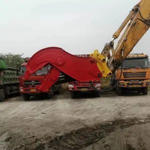 Excavator Crushing Pliers Excavator Crushing Pliers Origin China Certification CE Depth 500-1210mm Opening 450-980mm Model NO. PLE-200 - Shandongpaili En Machinery Manufacturing Co., Ltd. - China