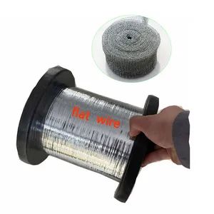 0.2mm 0.13mm Flat Galvanized Iron Wire for Mesh and Kitchen Metal Sponge Production Capacity 3000ton/Year Alloy or Not Non-alloy - Linyi City Lanshan District Yincheng Machinery Co., Ltd. - China