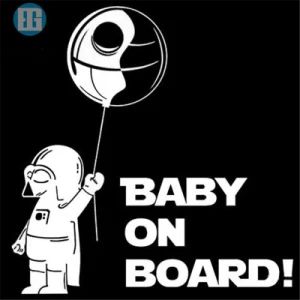 Kids Cool Design Baby on Board Car Sign Sticker Custom Baby on Board Car Sticker - Ningbo Yinzhou Guda Imp. & Exp. Co., Ltd. - China