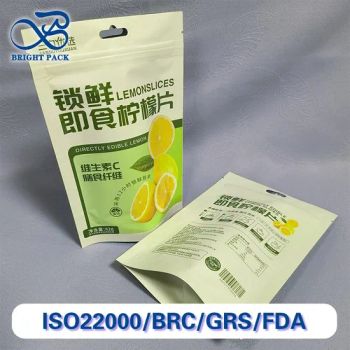 Durable Mylar Zipper Bags for Fresh Tea and Coffee Storage OEM/ODM Avalable HS Code 3923210000 Industrial Use Food Bag Variety Upright Bag - Dongguan Bright Packaging Co., Ltd. - China