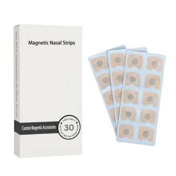 30 PCS OEM Performance Sweat Proof Magnetic Nasal Strips Magnet Custom Shape Size Material Hypoallergenic Magnetic Nose Strips - Athena Innovation (Shenzhen) Technology Co., Ltd. - China