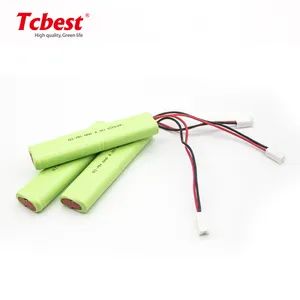 Hot Sale 4.8V Ni-MH Aaaa Rechargeable Battery Pack Manufacture with MSDS for Toys - Shenzhen Tcbest Battery Industry Co., Ltd. - China