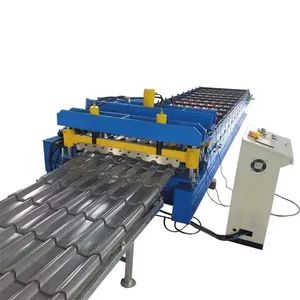 Factory Direct Popular Type Metal Glazed Roof Nigeria Metcopo Tile Roll Forming Machine Production Line - Botou Kefa Roll Forming Machine Co., Ltd. - China