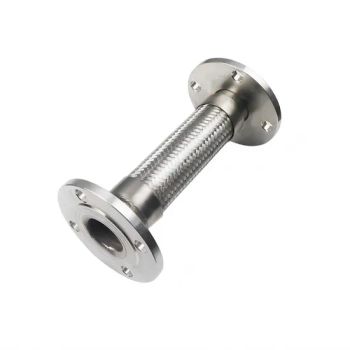 High Pressure Stainless Steel Flange Corrugated Tube Hose Assembly for Hydraulic Systems - Kunshan Noah Environmental Protection Technology Co., Ltd - China
