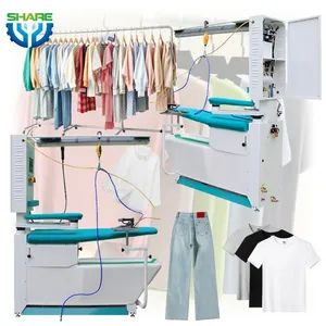 Industrial Laundry Iron and Folding Clothes Machine Shirt Pants Laundry Ironing Machine Automatic Iron Machine for Clothes Home - Henan Share M&E Equipment Co., Ltd - China