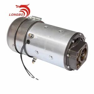 24volt 3kw Hydraulic Pump DC Motor Hy62032 for Work Vehicle Lift 24V 3000W 12V 3000W Electric Motor for Hydraulic Lifting - Haiyan Long Bo Dc Motor Co., Ltd - China