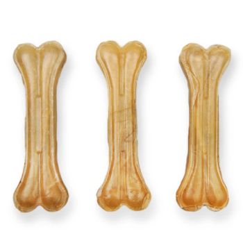 100% Natural Rawhide Pressed Dog Bones Pet Dental Snacks Dog Chews - PETIDEAL PET FOOD (LUOHE) CO., LTD. - China