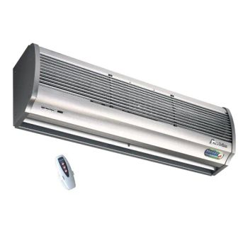 Theodoor RM1209S 5G Silver Air Curtain 380V PTC Heating 2Speed 90-200cm 15D Remote CE CCC - GZ Theodoor Tech Co., Ltd. - China
