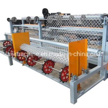 Double Wire Mesh Machine Chain Link Fence Making Machine for Playground Basketball Sports Stadium - HEBEI LAIJI IMP& EXP CO., LTD. - China