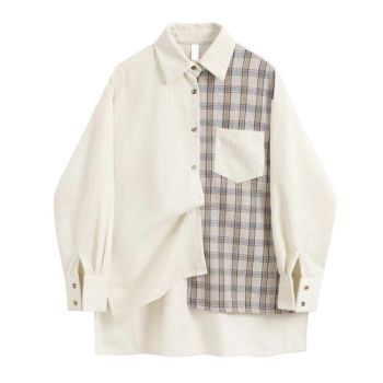 Custom Women Blouse Shirt Blouses White Tops Shirt Long Sleeve Over Size Womens White Basic Casual Shirt Wrap Top Trans - Yancheng City Zhou Chi Imp. & Exp. Co. Ltd. - China