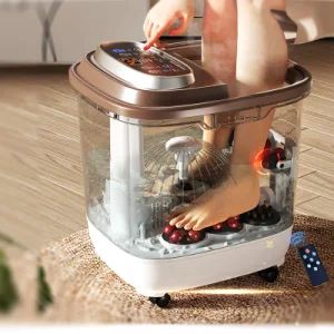 Fuan Fangao Relieve Fatigue Vibrator Home Detox Machine Ion Foot Bath SPA Cleanse System Massage Plantar Foot SPA Massager - Fuan Huixin Technology Co., Ltd. - China