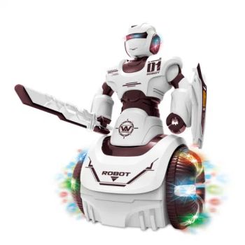 Electric Toy Robot with Light Rotating Dancing Fighting Robot Multifunctional Educational Toy - Shantou Xinxin Technology Co., Ltd - China
