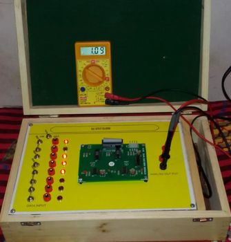 Analog To Digital Converter Trainer Data Input Switches 8 Interconnection Leads 15 User Manual Provided Yes Onboard Amplifier Ic Ic - Softfarm Technologies - India