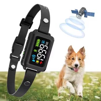 New Arrival GPS True Wireless Dog Fence Outdoor Ipx7 Waterproof Adjustable Shock Collar Dog Containment System - Shenzhen Joylife Technology Co., Ltd - China