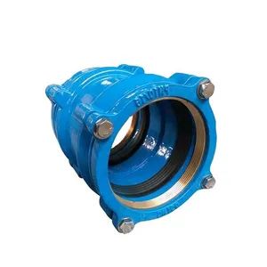 Customized Logo Pn10 16 DN100 ISO2531 En545 Ductile Iron Restrained Joint Coupling for HDPE Pipe - TIANYI SUNS PIPE & FITTINGS CO., LTD. - China