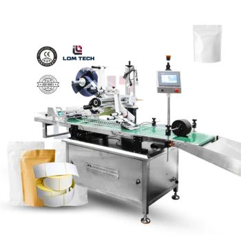 Advanced Fully Automatic Labeling Machine for Cosmetic Bags Power 50Hz Weight 120kg Voltage 220V Model NO. LOM Trademark - ZHEGJIANG LOM INDUSTRY & TRADE CO., LTD - China