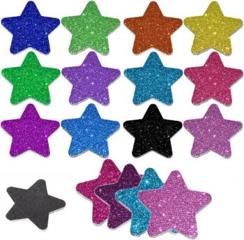 Hot Sale Star Shape Disposable Nail Glitter File Strips Nail Buffers for Shaping and Smoothing Toenails - Ningbo Sundy Imp & Exp Co., Ltd. - China