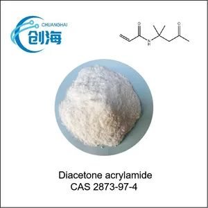 China Factory Supply Diacetone Acrylamide CAS 2873-97-4 MOQ 1kg Sample Available Trademark Chuanghai Origin Hebei, China - Hebei Chuanghai Biotechnology Co., Ltd - China
