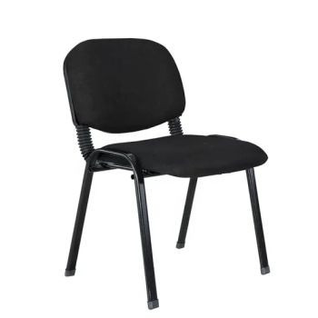 Factory Steel Frame Fabric Armless Stacking Chairs Guest Visitor Conference Student Chair - Guangdong Chenghe Building Materials Co., Ltd. - China