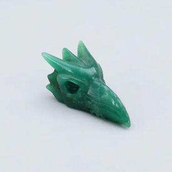 2.5" Crystal Crafts Healing Crystal Green Aventurine Phoenix Skulls - Xiamen Amore Gift Solutions Co., Ltd. - China