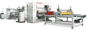 PUR Hot Melt Glue Flat Laminating Production Line Machines - Qingdao Colourful Machinery Co., Ltd. - China