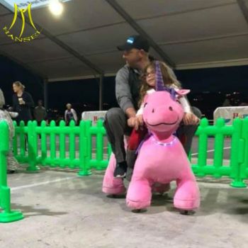 Hansel Family Battery Animal Ride Electric Plush Ride Toy on Wheels - Guangzhou Hansel Electronic Technology Co., Ltd. - China