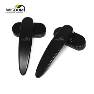 Wholesale Aluminum Door Locks Lever Handle Interior Door Security Door Handles - Guangzhou Wisdom Hardware Limited - China