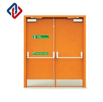 American Certified Commercial Steel Fire Doors 2-Hour Fire Rating Fire Proof Door - Nanchang Zhuohong Fire Equipment Co., Ltd. - China