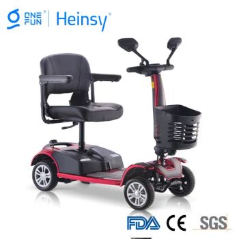 Wholesale YL-01S Lightweight Folding Handicap Mobility 4 Wheels Lead-Acid Light Portable Foldable Electric Scooters for Senior Handicapped Disabled Elderly - Suzhou Heins Medical Equipment Co., Ltd - China