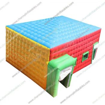 Large Wholesale Square Colorful Inflat Marquee Event Tents Outdoor Hotel Advertising Residence House Inflatable Camping Air Tent - Guangzhou Channal Inflatable Co., Ltd. - China