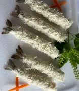 Frozen breaded white shrimp 17g 50% shrimp Packaging 500g/box X 10 boxes/ctn - BLUE BAY SEAFOOD CO.,LTD - Vietnam