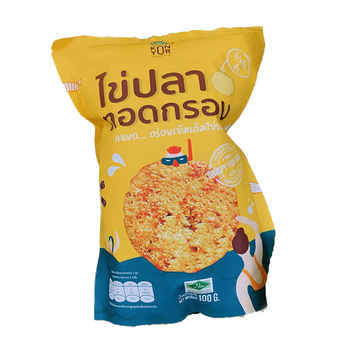 Crispy Pure Fish Roe Premium Snack NONYOK Brand Size 100 Grans Thai Snack Best Seller From Thailand Wholesales - Thai Damon Intertrade - Thailand