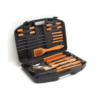 18 Pieces BBQ Camping Picnic Barbecue Grill Set Cleaning Brush Tools - Skylark Network Co., Ltd. - China