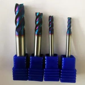 CNC Cutting Tools End Mill Cutter HRC58 Carbide End Mills Solid End Milling Cutters - Pingyuan Haotian Machinery Co., Ltd. - China